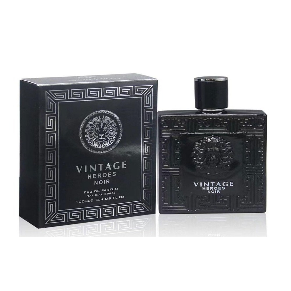 Vintage Heroes Noir Eau De Parfum Natural Spray 3.4 fl oz